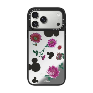 现货CASETiFY联名WILDSIDE山本耀司迪士尼米奇与红花适用苹果iPhone17 pro max磁吸手机壳16/15/14个性奢华13