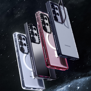 CASETiFY正品新款时尚潮牌适用三星S25 Ultra手机壳S25+个性定制可写名字情侣简约高端透明防摔保护套S24/23
