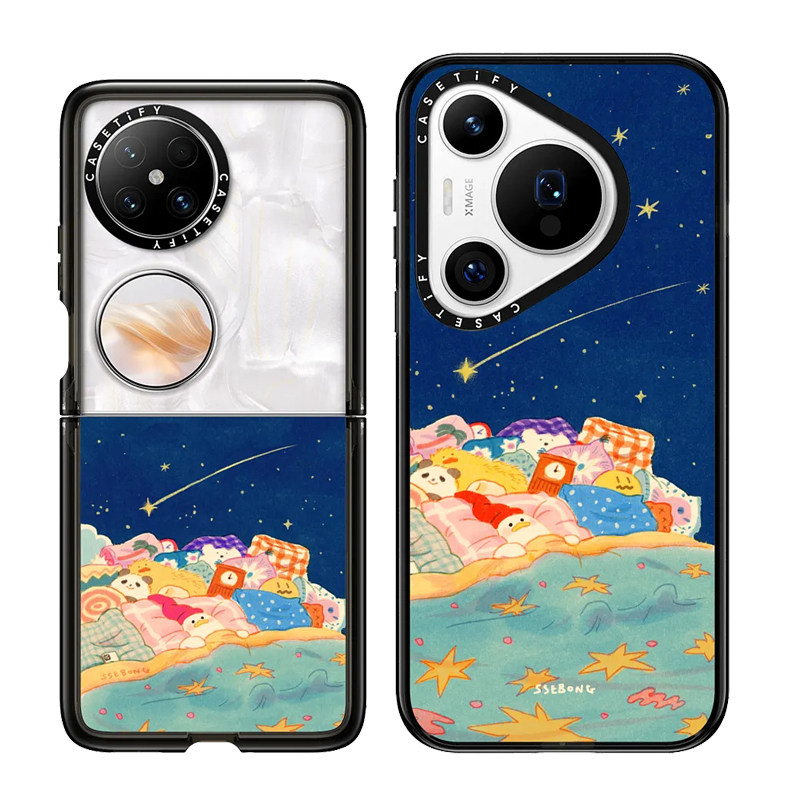 晚安CASETiFY华为P70Pro手机壳