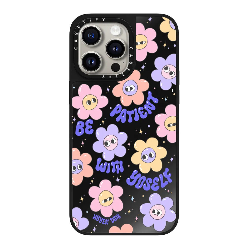 对自己多点耐心花朵casetify适用苹果iphone15 pro max手机壳14/13