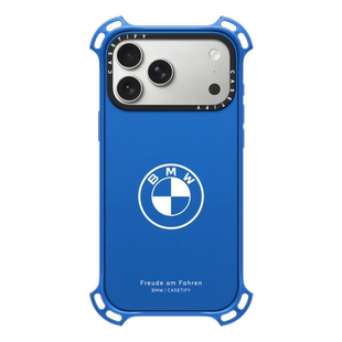 CASETiFY联名BMW宝马哑光蓝色MagSafe兼容超强韧防摔适用于苹果iPhone17 pro max手机壳限量款16pm奢华保护套