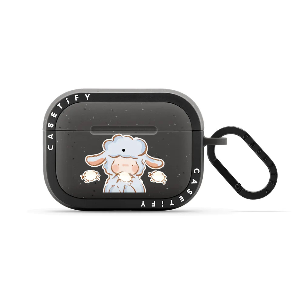 CASETiFY睡不着小羊波德莱尔适用苹果Airpods pro2代无线蓝牙耳机保护套Airpods 3/4代创意可爱防丢防摔软壳