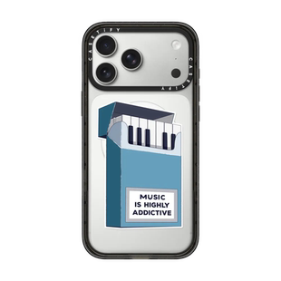 现货CASETiFY音乐很容易上瘾适用苹果iPhone17 pro max磁吸手机壳16/15/14个性创意潮牌艺术防摔高端保护套13