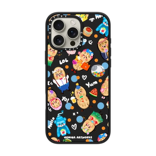 現(xiàn)貨CASETiFY花生好友適用蘋果iPhone16 max磁吸手機(jī)殼15 pro 12可愛(ài)趣味插畫藝術(shù)家Venina治愈高端套