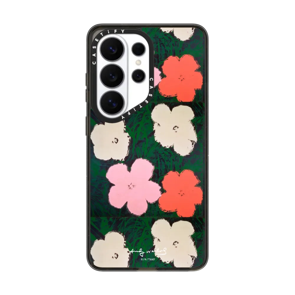 现货CASETiFY联名安迪·沃霍花朵1964–1968适用于三星S25/S26 Ultra手机壳Z Flip 6/Z Fold 5视觉艺术保护套