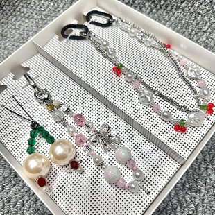 现货CASETiFY 3合1多功能组合挂链手机壳旅行行李箱吊挂件配饰品