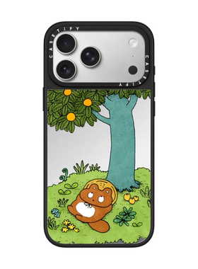 现货CASETiFY躺平tanuki适用于苹果iPhone17 Pro Max磁吸手机壳16/15/14创意潮牌13小众轻奢可爱趣味保护套12