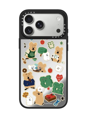 现货CASETiFY柿子椒熊QUOKKA家族适用于苹果iPhone17 Pro Max磁吸手机壳16/15/14小众趣味13可爱萌系保护套12