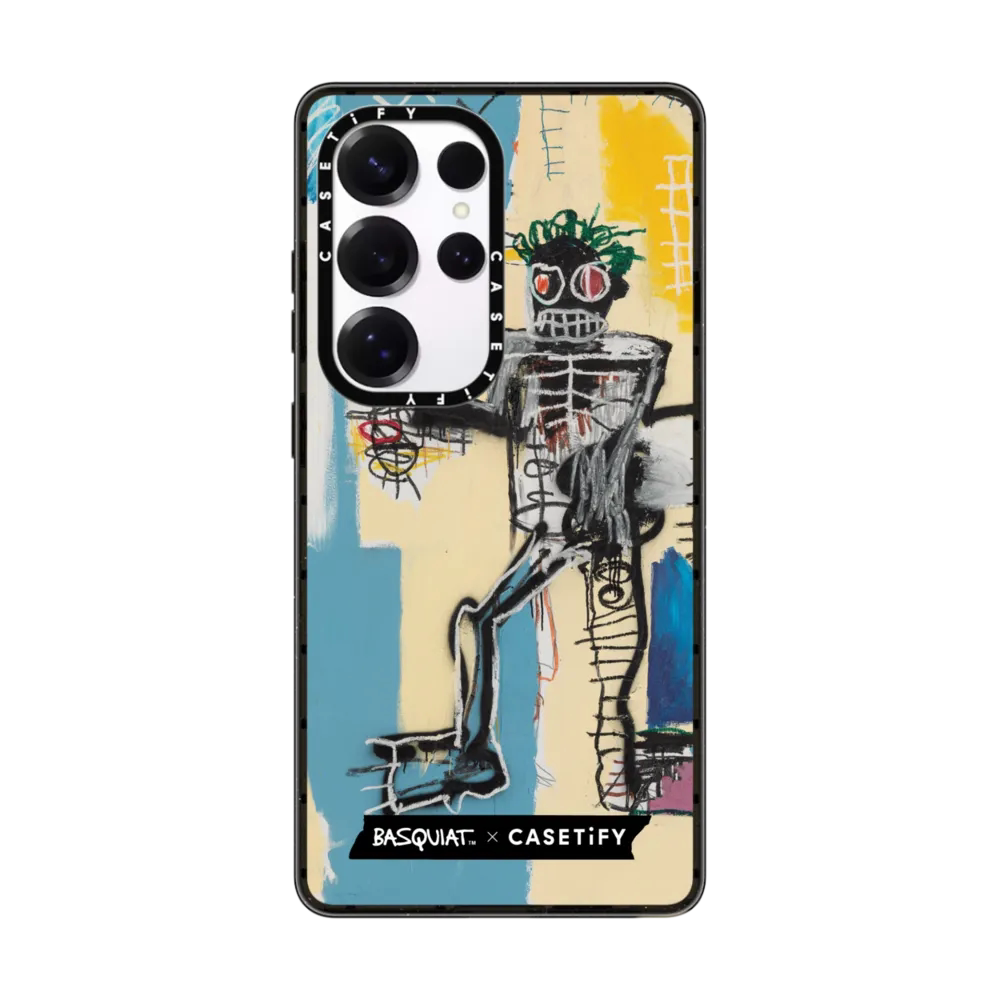 现货名CASETiFY联名Basquiat巴斯奎特勇士适用于三星S25 Ultra手机壳S24+时尚潮牌艺术限量款独特防摔保护套