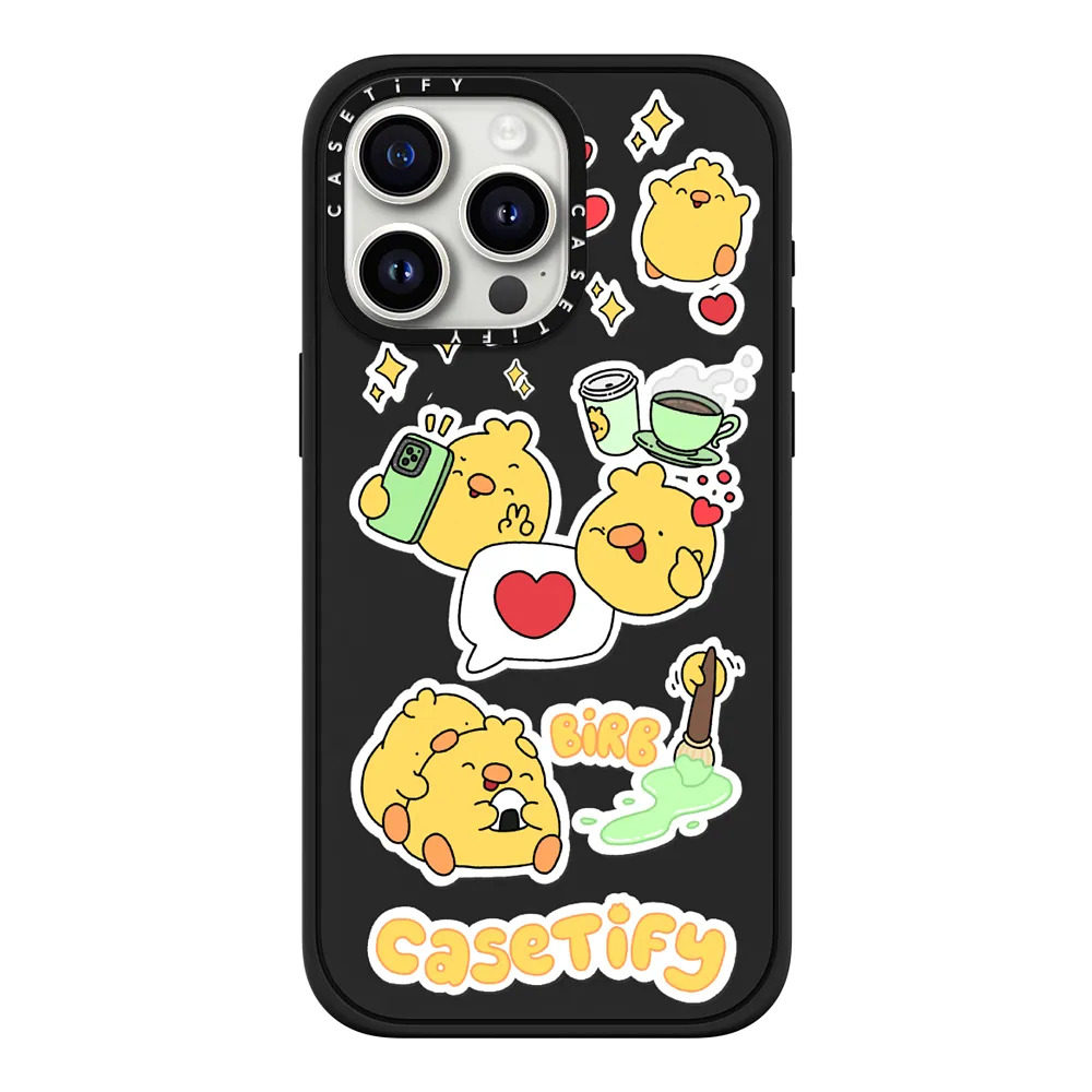 现货casetify艺术家联名kennysgifs贴纸birb适用苹果iphone15 pro max