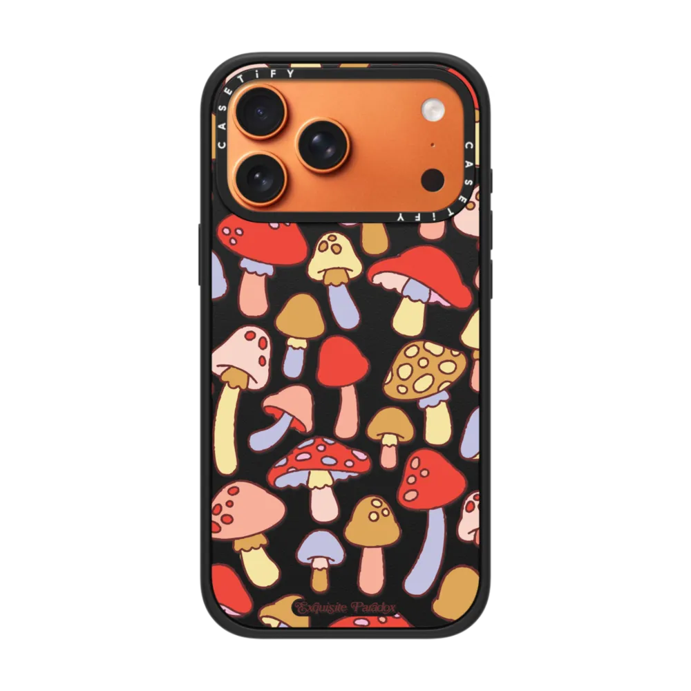 现货CASETiFY美味蘑菇适用于苹果iPhone17 Pro Max磁吸手机壳16/15/14复古田园风13童趣可爱全包防摔保护套12