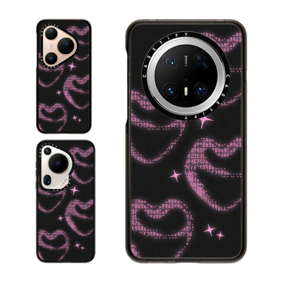 CASETiFY梦幻爱心黑色甜酷手机壳