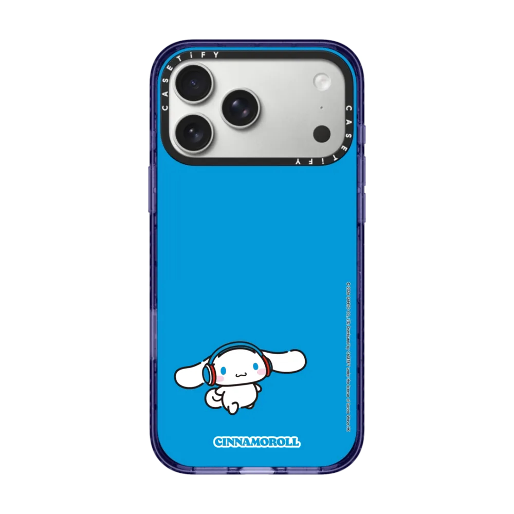 现货CASETiFY联名三丽鸥萌犬伙伴蓝色大耳狗定制可写字适用苹果iPhone17 pro max磁吸手机壳16/15/14可爱套13