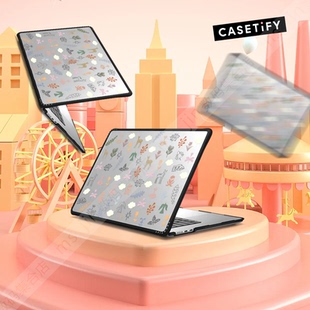CASETiFY联名欧阳娜娜森林小鹿适用苹果MacBook Pro13/14/15/16寸电脑笔记本保护壳Air防摔套2020-2025款时尚