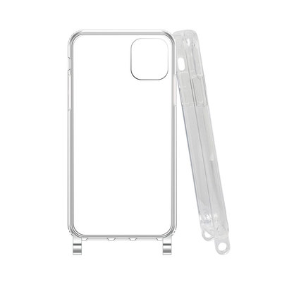 简约透明挂耳手机壳适用苹果