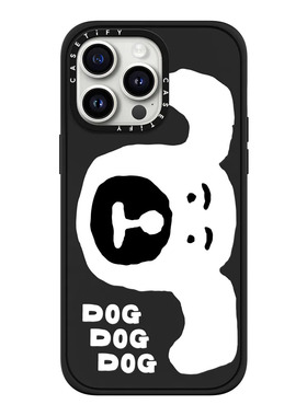 INAP狗狗casetify适用苹果iPhone15 pro max磁吸手机壳14/13/12小众个性黑白创意全包防摔保护套华为mate60