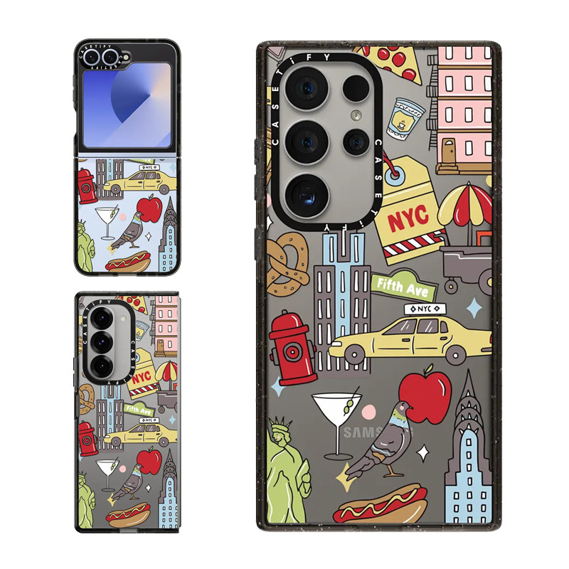 纽约CASETiFY三星ZFlip6潮牌