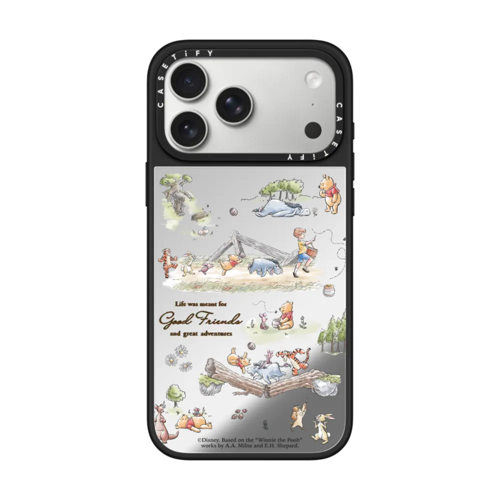 现货CASETiFY联名迪士尼小熊维尼地图集锦适用苹果iPhone17 pro max磁吸手机壳16/15/14可爱童趣13限量保护套