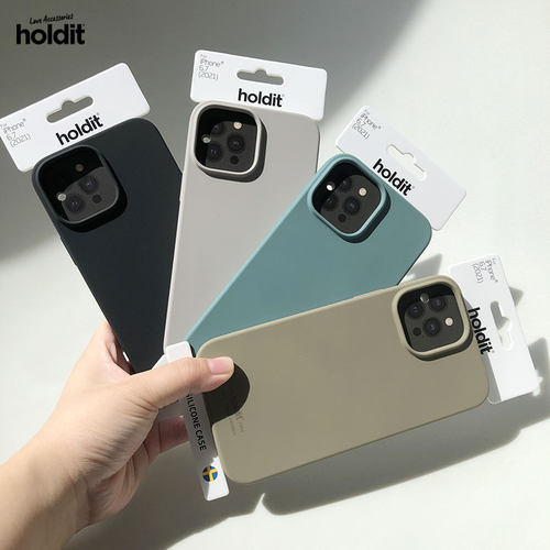 holdit超薄液态硅胶简约适用苹果
