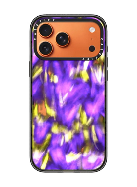 现货CASETiFY幻紫迷咒适用于苹果iPhone17 pro max手机壳16/15/14磁吸13个性17air迷幻紫色艺术防摔保护套12