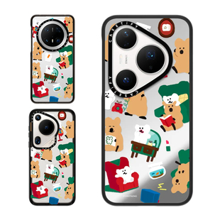 现货CASETiFY柿子椒熊QUOKKA在家适用华为Pura 80 Pro手机壳Ultra/Mate60/70Pro+小众趣味可爱萌系少女保护套