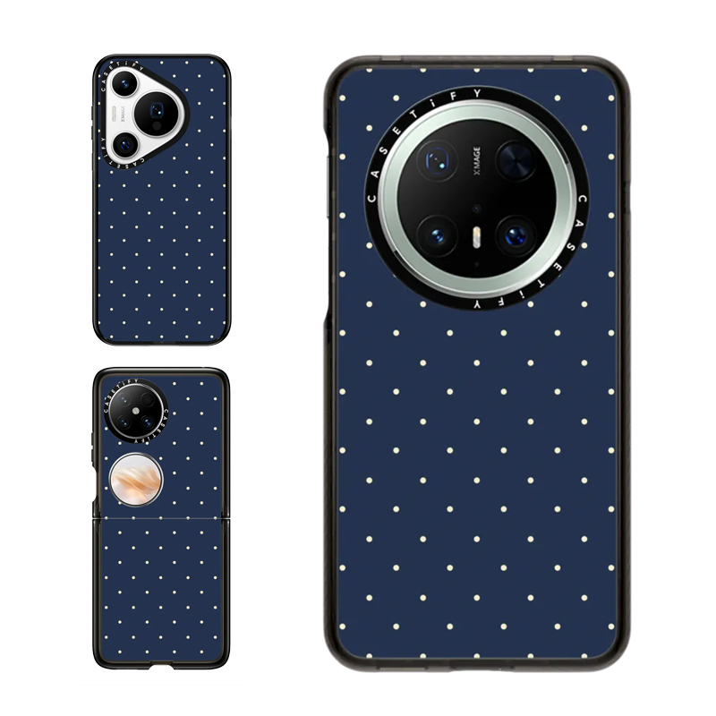 CASETiFY海军圆点适用华为手机壳