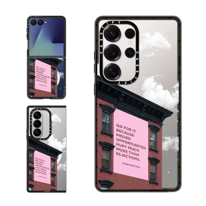 现货CASETiFY追寻理想适用三星S24/S25 Ultra手机壳Z Flip7/Z Fold 6/5时尚潮牌小众轻奢ins风防摔保护套s23