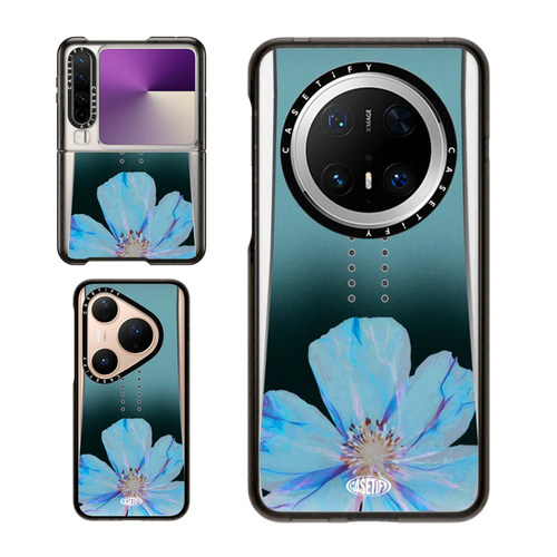 CASETiFY蓝花绽放适用华为手机壳