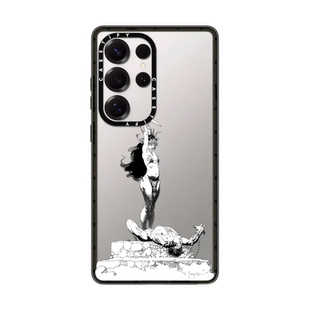 现货CASETiFY手握匕首的女孩适用三星S24/S25 Ultra手机壳Z Flip7/Z Fold 6/5创意幻想艺术高端防摔保护套s23