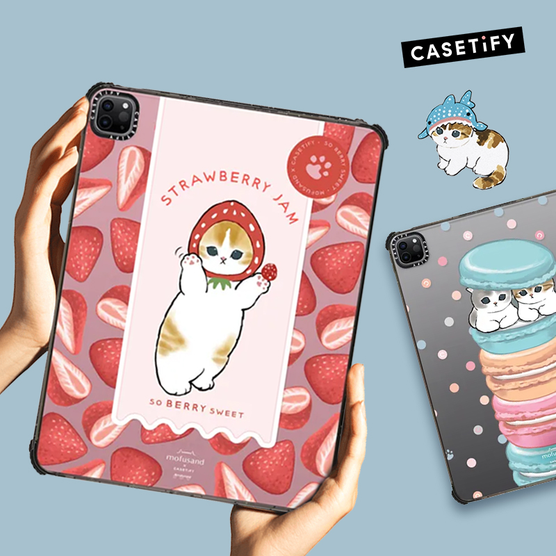 casetify可爱猫咪苹果平板保护套