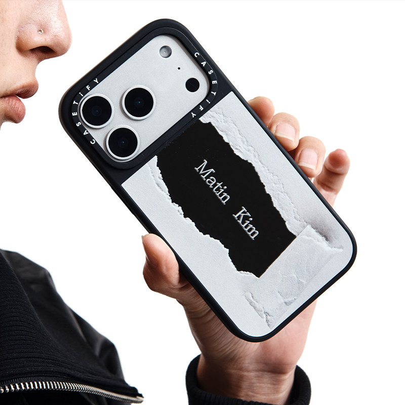 现货CASETiFY联名Matin Kim纸张适用苹果iPhone17 pro max磁吸手机壳16/15/14时尚街头潮流高端防摔保护套13