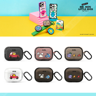 Miss趣味卡通适用苹果Airpods pro 4代防摔壳 2代无线蓝牙耳机保护套Airpods3 Men CASETiFY联名Mr. Little