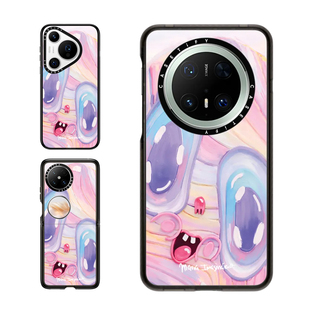 2折叠Mate70Pro 现货CASETiFY波浪适用华为Pura Pocket Pro手机壳Ultra 创意轻奢小众梦幻艺术防摔保护套