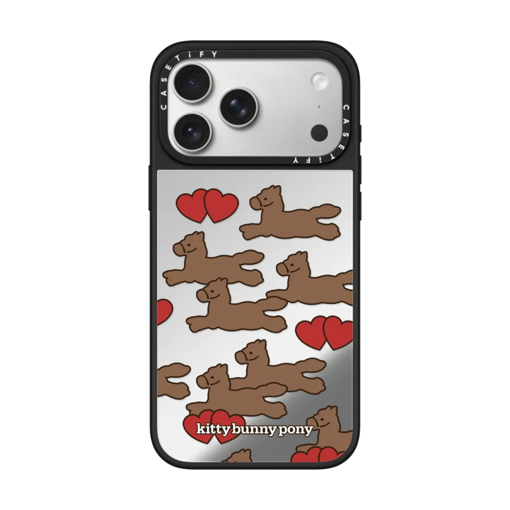 CASETiFY联名kittybunnypony快乐的小马适用苹果iPhone17 Pro Max磁吸手机壳16/15/14童趣可爱13好运保护套12