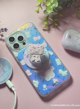 Hello Kitty®50周年联名sonix适用苹果iPhone16pro max手机壳15磁吸magsafe卡通可爱少女心镭射潮防摔保护套