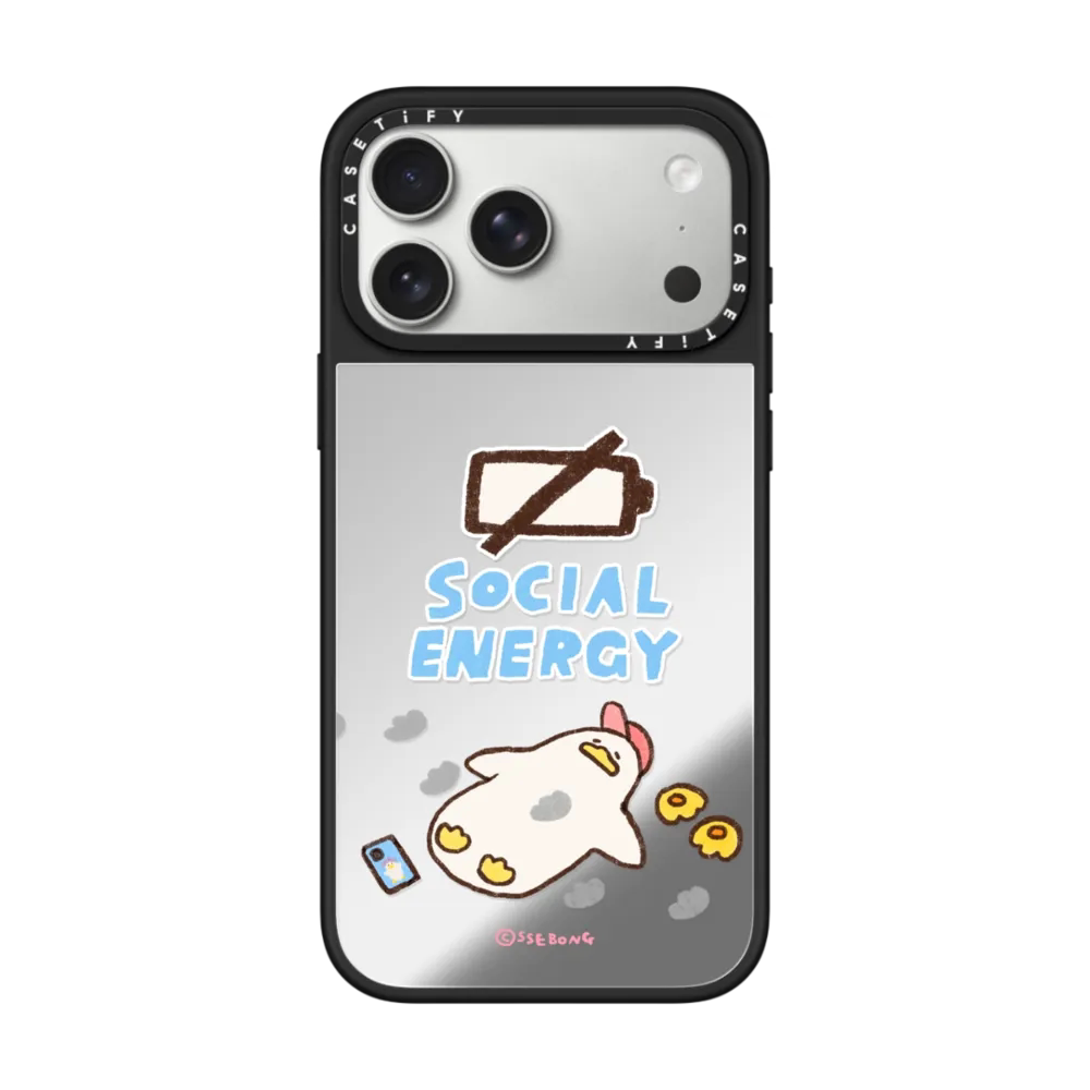 现货CASETiFY我燃尽了蓄点能量鸭适用苹果iPhone17 Pro Max磁吸手机壳16/15/14小众趣味13可爱防摔保护套air