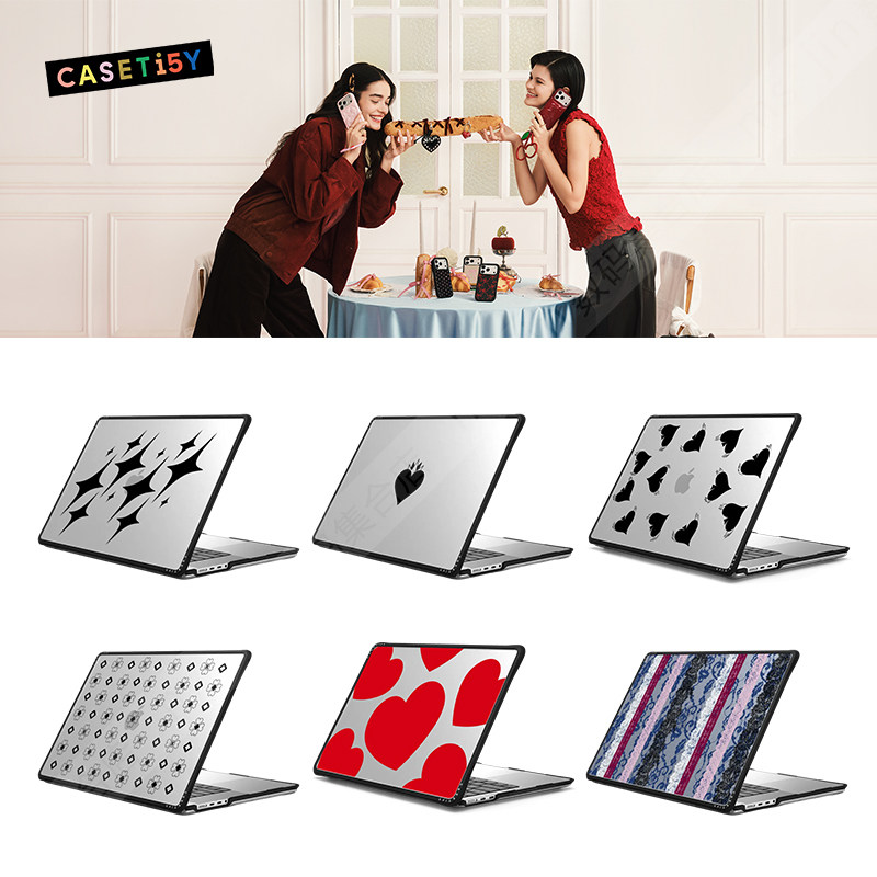 CASETiFY闺蜜专属日时尚创意潮牌适用苹果MacBook Pro 13/14/15/16寸电脑笔记本保护壳Air防摔套M1/M2/M4/M4