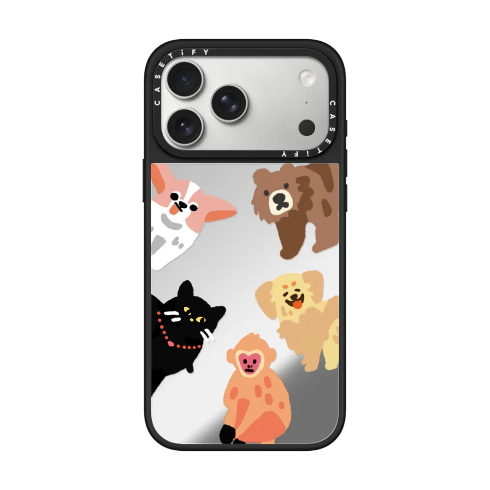 现货CASETiFY宠物系列我所有的情绪适用苹果iPhone17 Pro Max磁吸手机壳16/15/14小众趣味动物13可爱保护套12