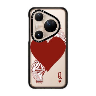 Mate60 Pro手机壳Ultra 70Pro 创意时尚 全包防摔保护套P80 现货CASETiFY红心皇后适用于华为Pura 潮牌个性