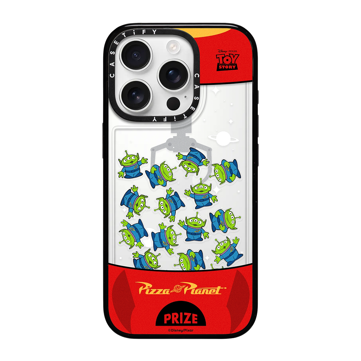 现货CASETiFY联名玩具总动员三眼仔抓娃娃机适用苹果iPhone16 pro max磁吸手机壳16pro卡通可爱限量款保护套