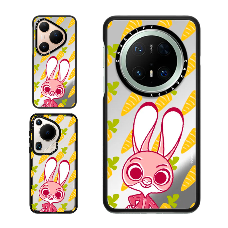 现货CASETiFY联名迪士尼疯狂动物城2朱迪适用华为Pura 80 Pro手机壳Ultra/Mate60/70Pro+卡通可爱限量保护套