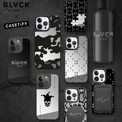 BLVCKParis联名CASETiFY苹果15p