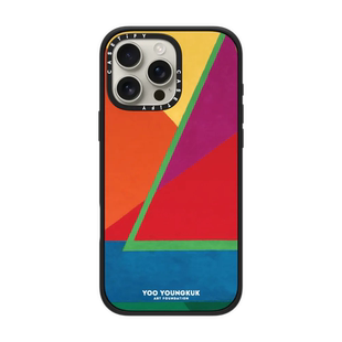 现货CASETiFY联名Yoo Youngkuk绚丽抽象艺术Work 1995适用苹果iPhone16 pro max磁吸手机壳15/14/13保护套12