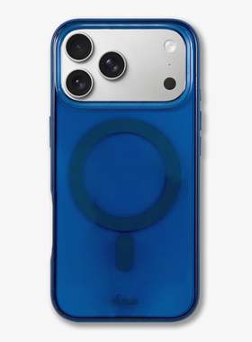 sonix玻璃天蓝色适用苹果17promax磁吸手机壳iPhone 17 pro时尚潮牌小众简约纯色高级感独特全包防摔保护套17