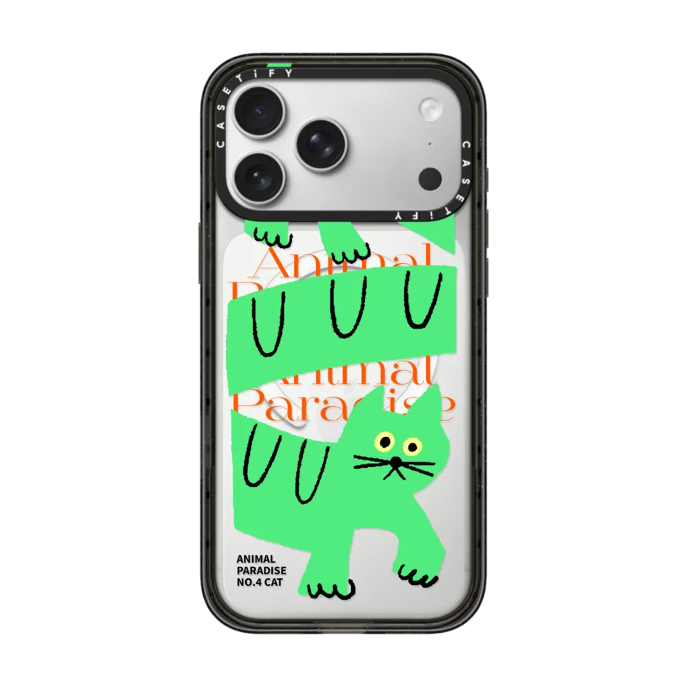 现货CASETiFY动物乐园 NO.4 小猫适用苹果iPhone17 Pro Max手机壳16/15/14磁吸13小众ins风趣味卡通保护套12