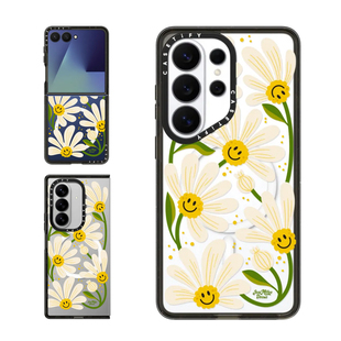 现货CASETiFY摇曳雏菊适用三星S25/S26 Ultra手机壳Z Flip7/Z Fold 6/5创意丛林艺术小众高级感防摔保护套s24