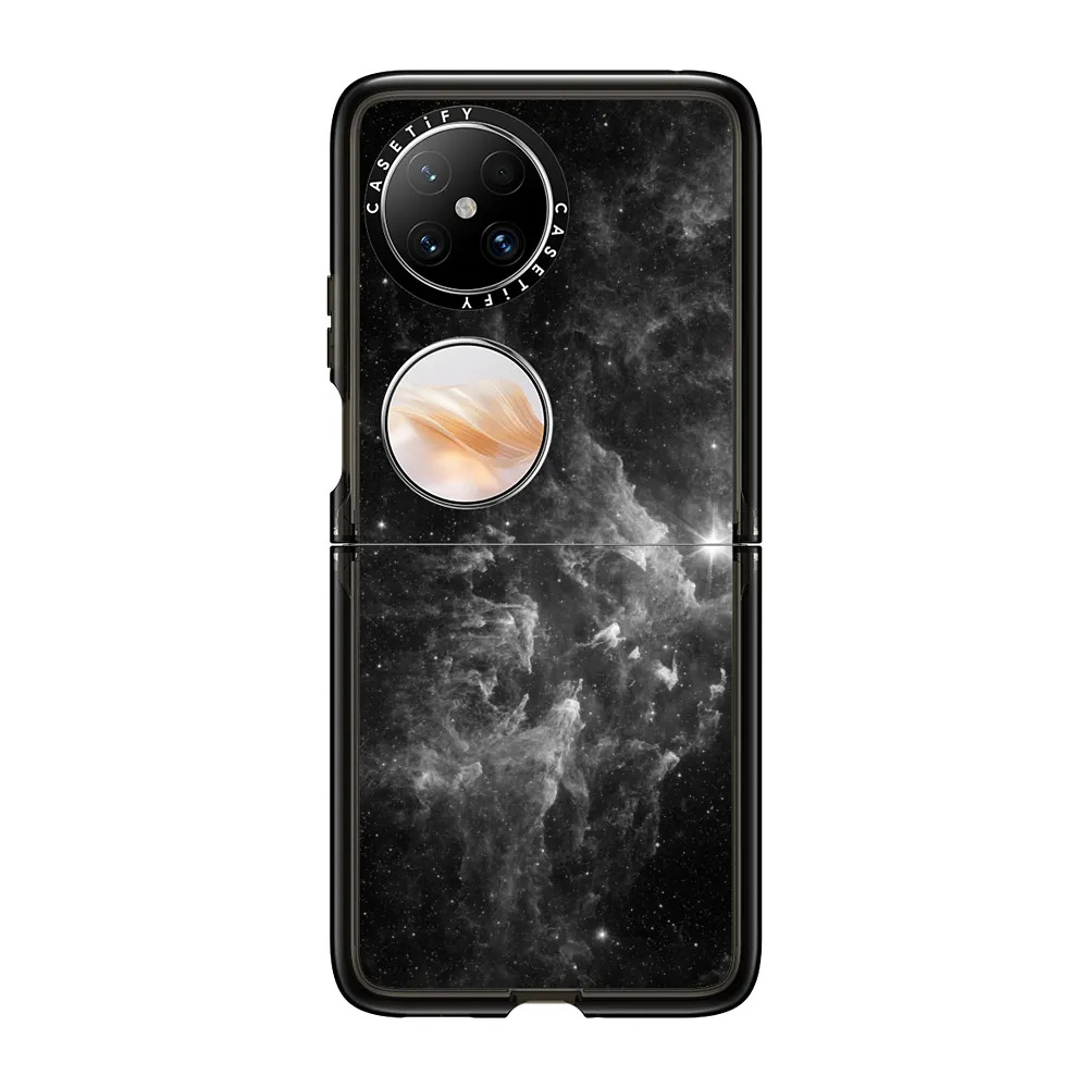 现货CASETiFY黑色宇宙适用华为Pocket 2/mate60 pro手机壳个性潮牌pro+创意小众轻奢高端简约全包防摔保护套
