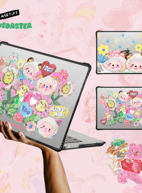 CASETiFY艺术家联名Slowcoaster趣味可爱适用苹果MacBook Pro 13/14/15/16寸电脑笔记本保护壳Air防摔套M1-M4