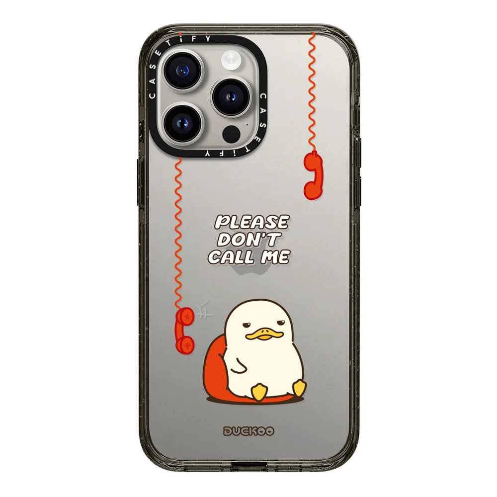 电话小鸭casetify苹果16pm潮牌15