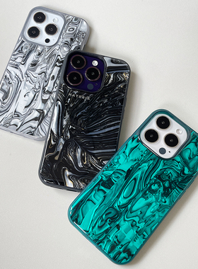 MATERIK炼金珍珠贝母适用苹果iPhone17 pro max手机壳16/15磁吸magsafe小众高级感全包防摔保护套潮牌高端14